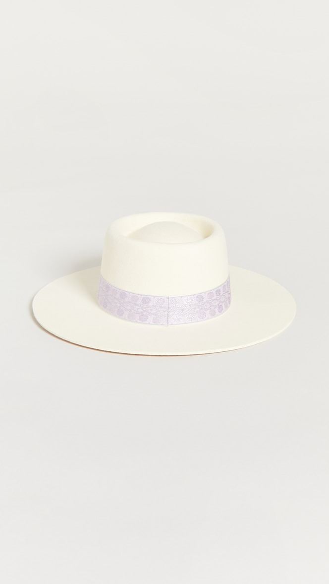 Lavender Lolita Boater Hat | Shopbop