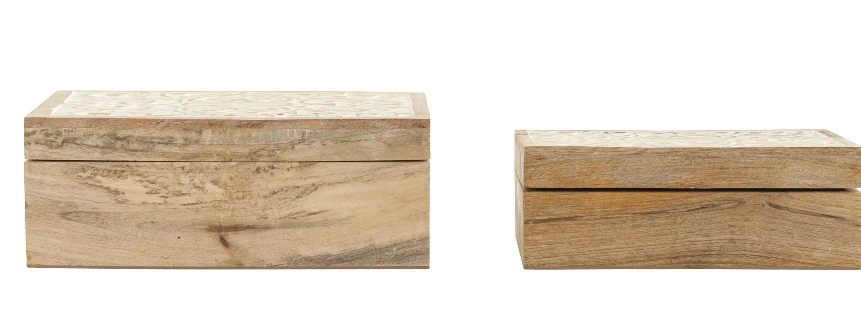 Bungalow Rose Ladoga Solid Wood Decorative Box & Reviews | Wayfair | Wayfair North America