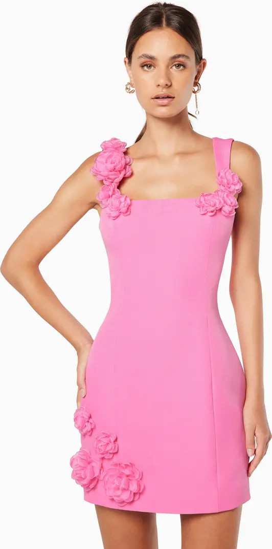 Elliatt Trompe Rosette Minidress | Nordstrom | Nordstrom