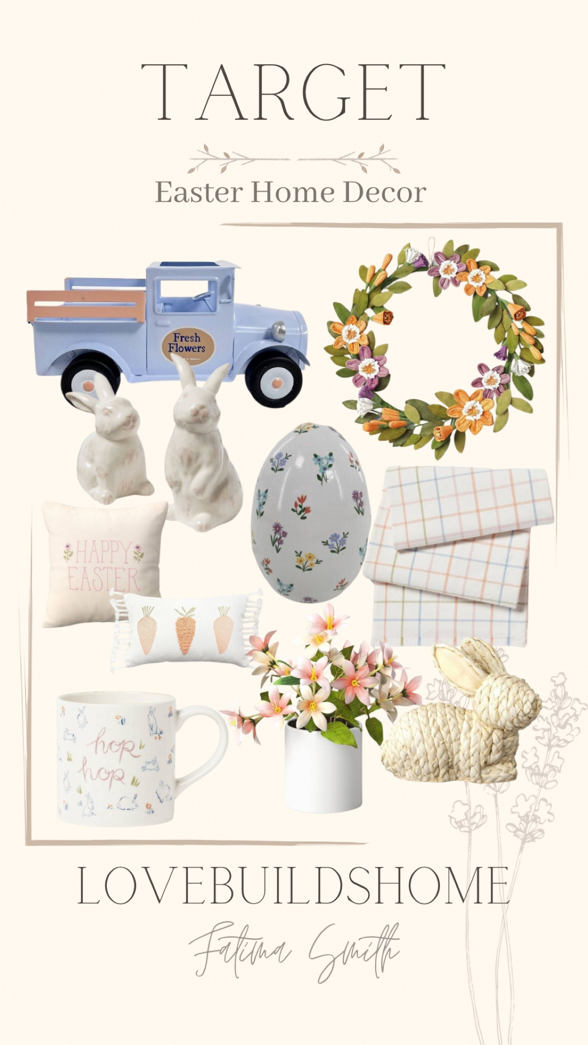 Get your home ready for Easter with these super cute home decor finds from @Target! ;)

|Target|Target Easter|Target holiday|Target home|home decor|home|decorations|Easter decor|Easter|

#LTKFind #LTKSeasonal #LTKhome