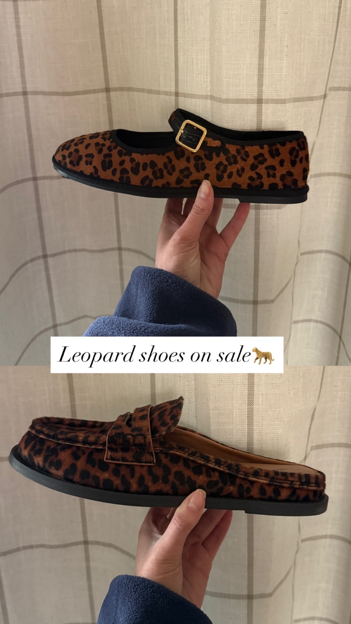 Love adding a little pop of leopard to any outfit. It instantly adds pattern and elevates any outfit. These flats and loafers are currently on sale too!

Both are super comfortable. 
Leopard print, flats, slip on shoe, shoes, shoe sale

#LTKSaleAlert #LTKFindsUnder50 #LTKWorkwear