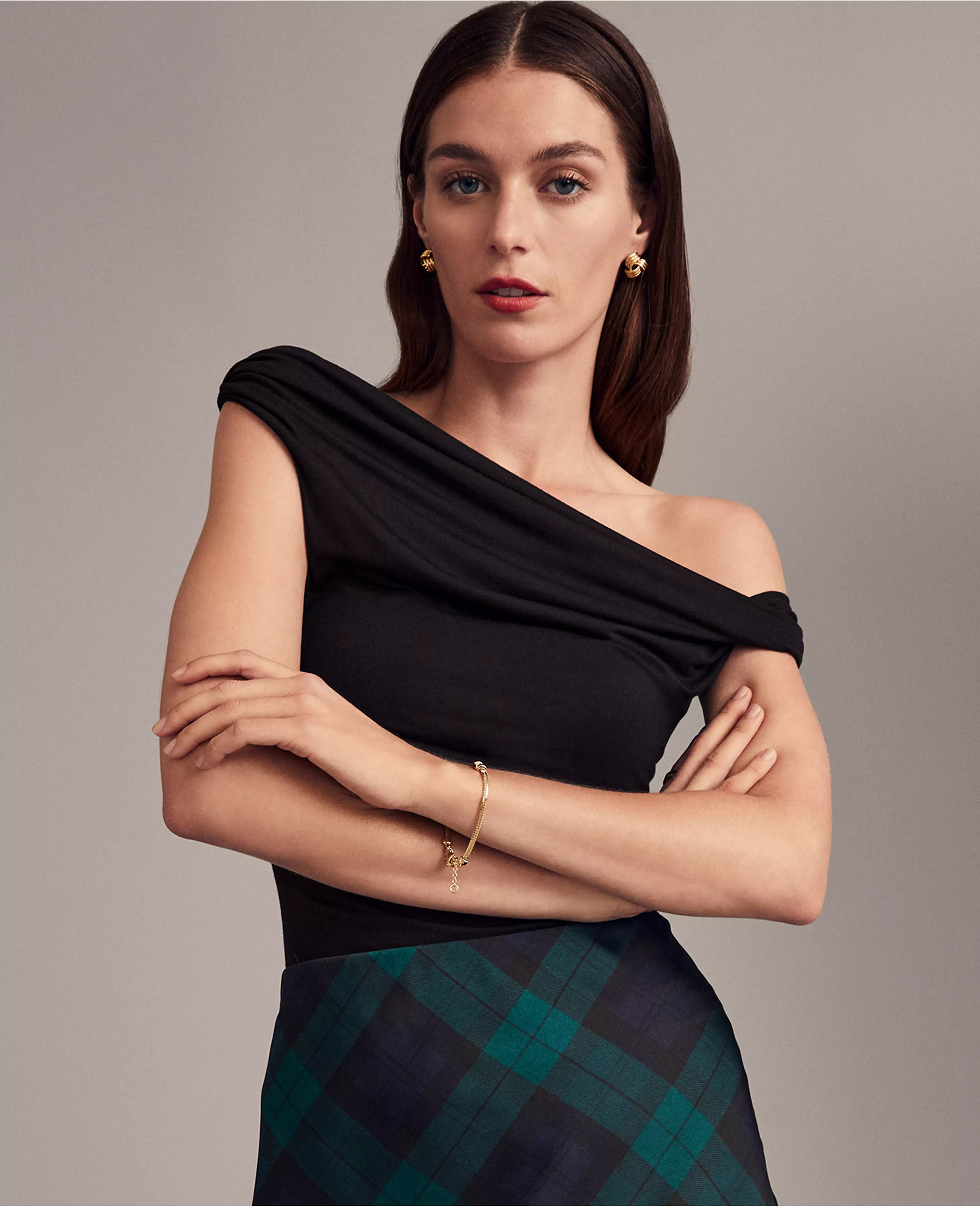 Asymmetric One-Shoulder Top | Ann Taylor (US)