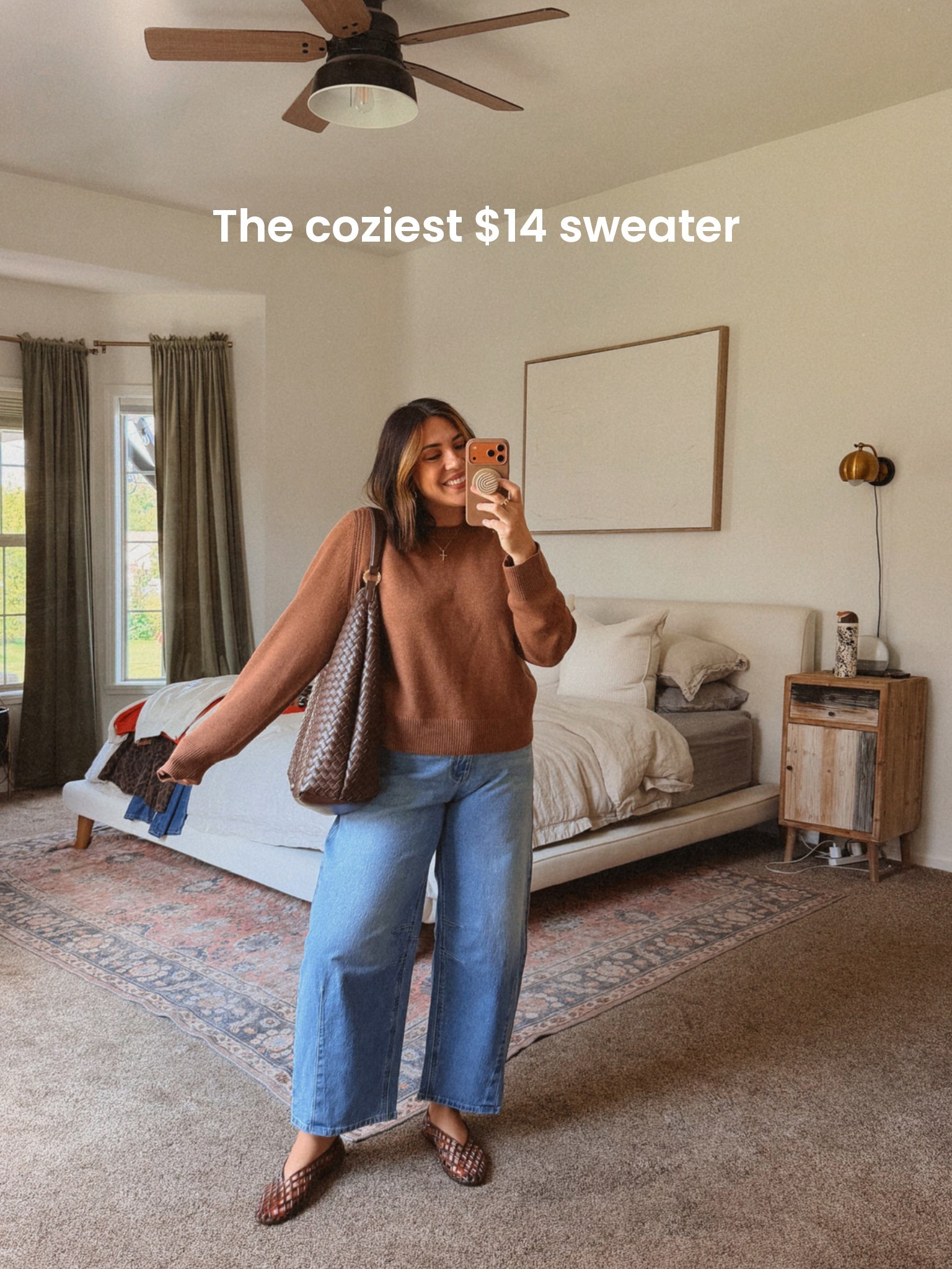 Walmart literally outdid them all with this new brand . Wow, it’s selling out fast so add to cart and check out. I’m in a size L
This is such a great basic sweater and it comes in several colors!

#LTKMidsize #LTKSeasonal #LTKSaleAlert