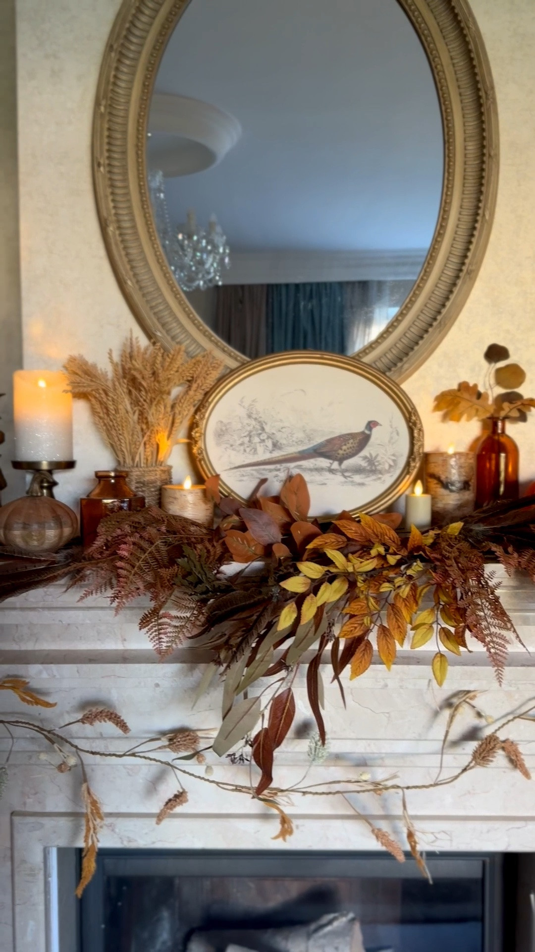 Fall living room mantel decor, cozy fall home decor, @Michaels fall floral stems, traditional home decor

#LTKHome #LTKSeasonal #LTKSaleAlert