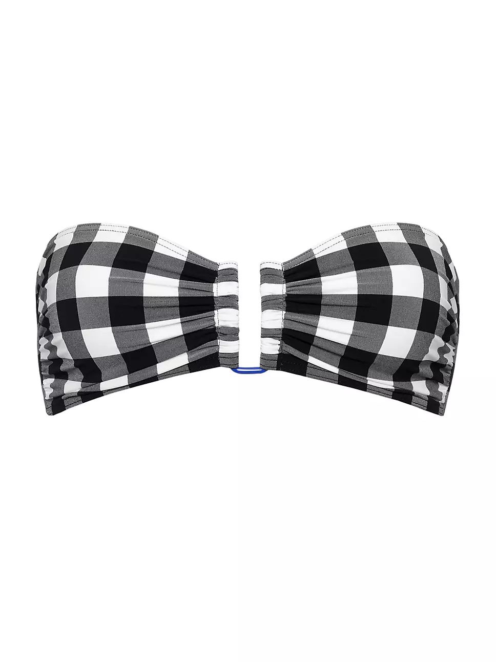 ERES Cube Gingham Bandeau Bikini Top | Saks Fifth Avenue