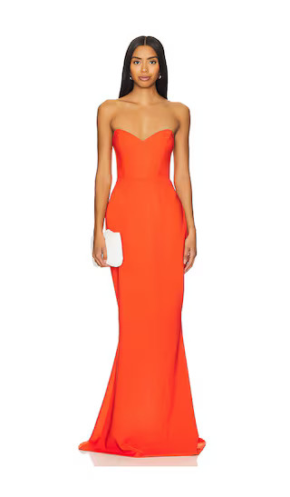 Love Affair Gown in Tangerine | Revolve Clothing (Global)