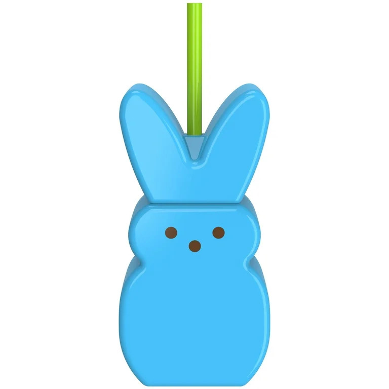 Zak Designs 14oz Peeps Durable Plastic Sculpted Tumbler - Blue | Walmart (US)