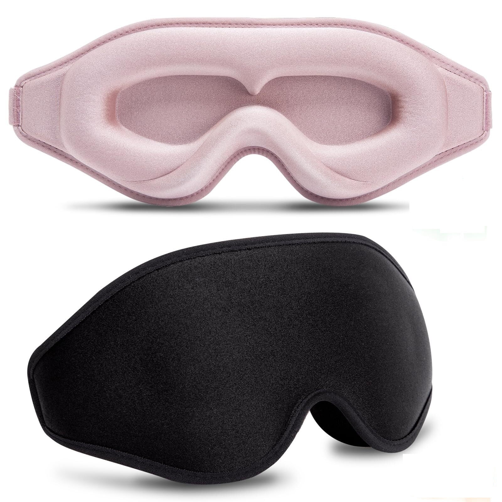 Sleep Mask for Lash Extensions, 2 Pack Upgraded Eye Mask for Lash Extensions, 99.9% Light Blockin... | Walmart (US)