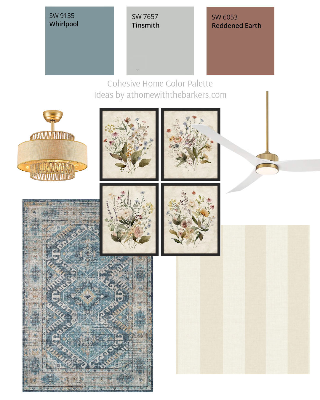 A mix of boho and traditional design 

 #LTKHome