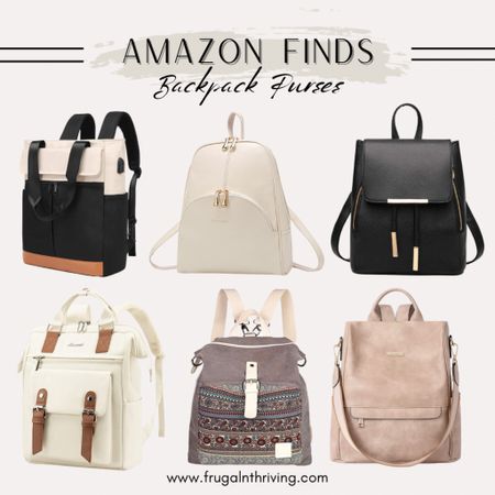 From work to school to play these backpack purses will help you slay all day 🤩 

#amazon #fashion #accessorize #backpack #purses #work #travel

#LTKtravel #LTKstyletip #LTKworkwear