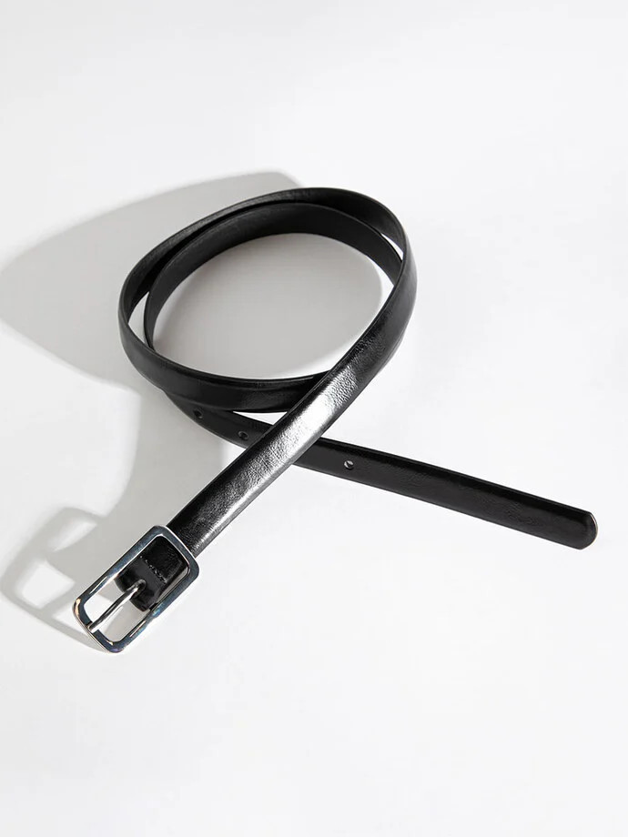 Skinny Belt with Rectangular Buckle | Rickis | Ricki's