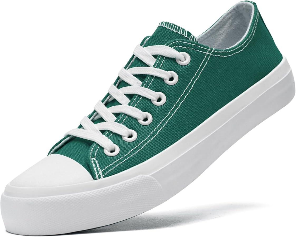 soofylia Canvas Shoes for Women Low Top Women's Fashion Sneakers Casual Tennis Shoes Classic Walk... | Amazon (US)