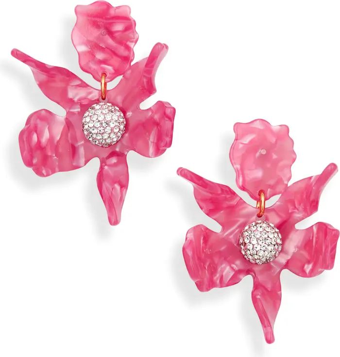 Small Crystal Lily Earrings | Nordstrom