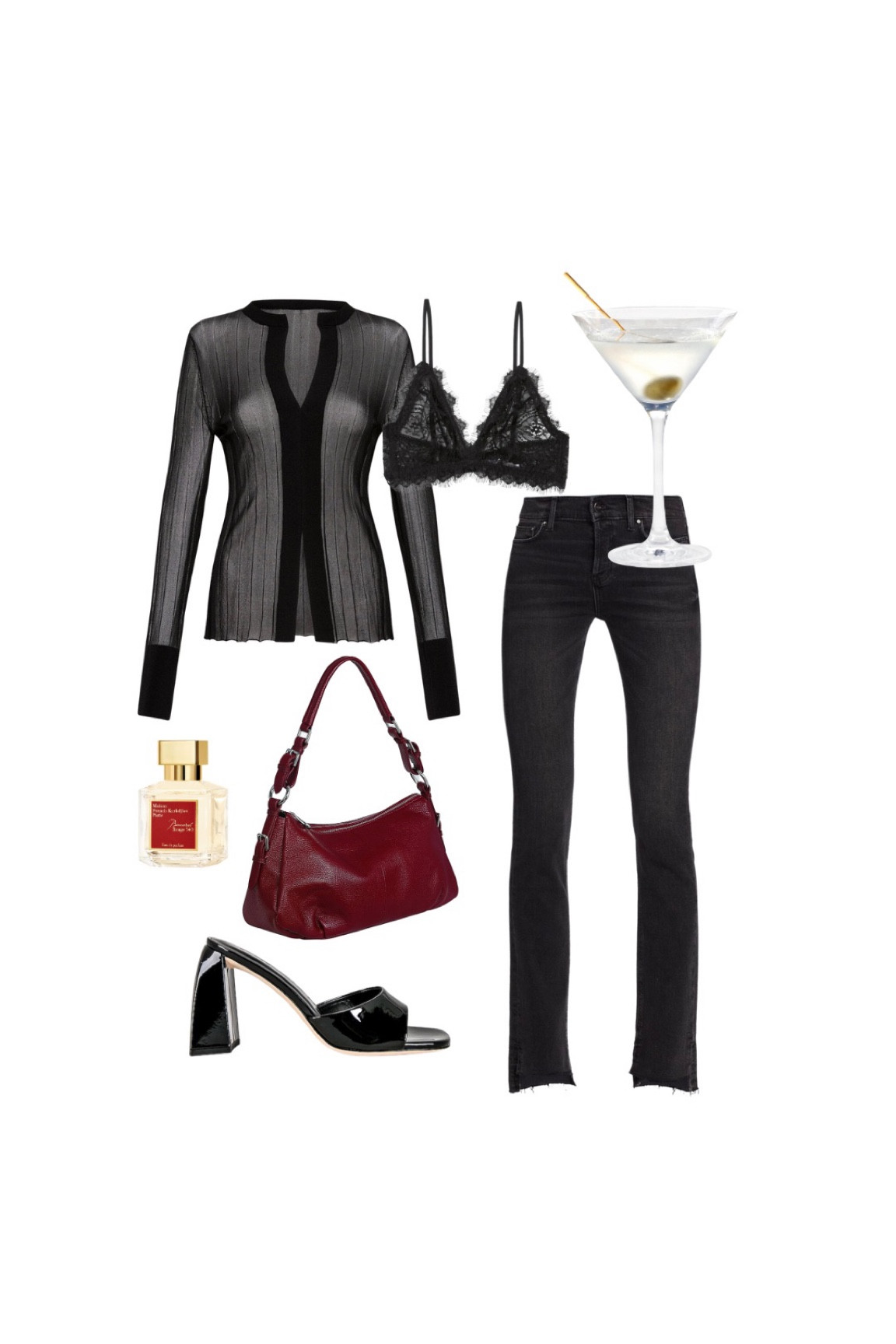 GNO outfit ♥️

Low rise jeans, sheer outfit, sheer button down outfit, Amazon bag, lace bralette

#LTKstyletip #LTKSeasonal #LTKsalealert