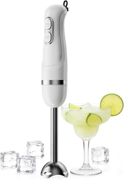 Turelar Immersion Blender Corded 400W, 2 Speed, Emulsifier, Blend | Amazon (US)