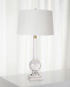 Stowe Crystal Table Lamp | Horchow