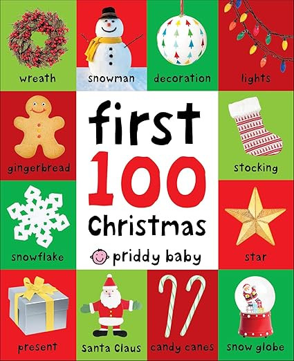 First 100 Christmas Words      Board book – Illustrated, September 11, 2018 | Amazon (US)