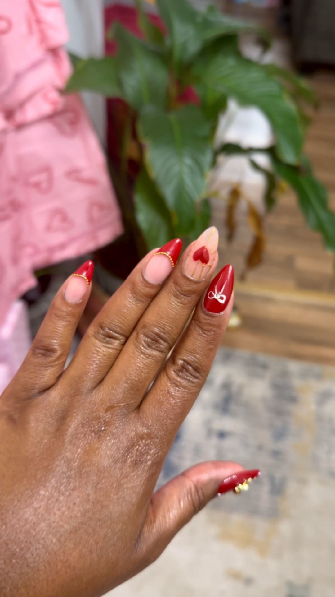 This Valentine’s Day nail set understood the assignment. Pretty, feminine, and perfect for everyday wear or date night vibes. If you love long lasting, salon looking nails at home, I linked all my nail must haves.
#ValentinesNails #NailSet #PrettyNails #BeautyFinds #DIYNails #LTKBeauty #ShoppingWithPriiincesss #AtlantaBlogger #NailCareFavorites

#LTKBeauty #LTKselfcare #LTKValentine
