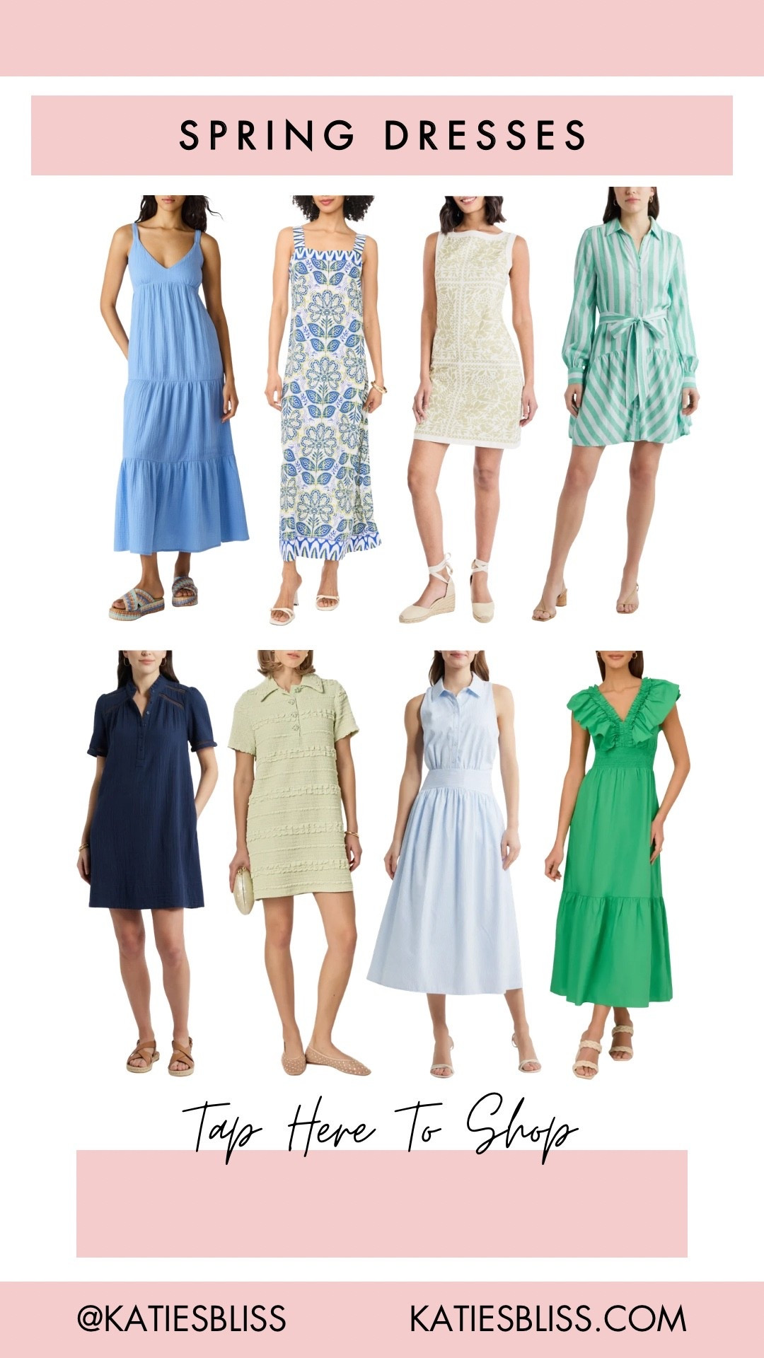 Spring dresses 💐

Floral dress. Maxi dress. Midi dress. Mini dress. Blue dress. Green dress. Sun dress. Casual. 



#LTKSeasonal