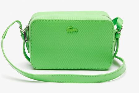 WOMEN'S CHANTACO PIQUÉ LEATHER SMALL SHOULDER BAG by Lacoste

Compact and refined, this small zippered Chantaco bag is crafted in Italian piqué leather with a texture similar to that of a golf ball. Enhanced with silver metal accents, the minimalist accessory comes with an adjustable strap. Timeless and fashionable.

#LTKStyleTip #LTKWorkwear #LTKItBag