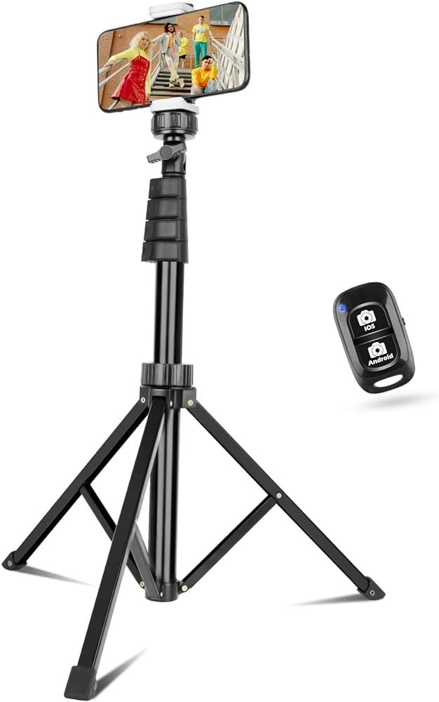 Sensyne 67" Phone Tripod & Selfie Stick, Extendable Cell Phone Tripod Stand with Wireless Remote ... | Amazon (US)