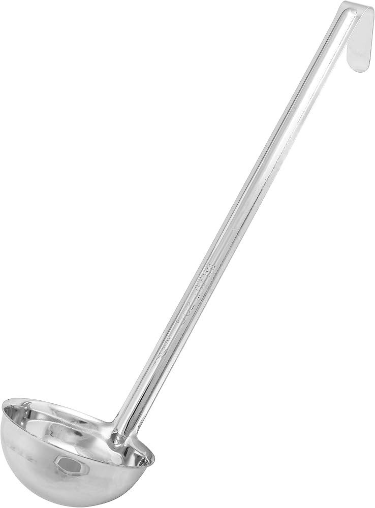 Winco One Piece Ladle, 5 Ounce, Stainless | Amazon (US)