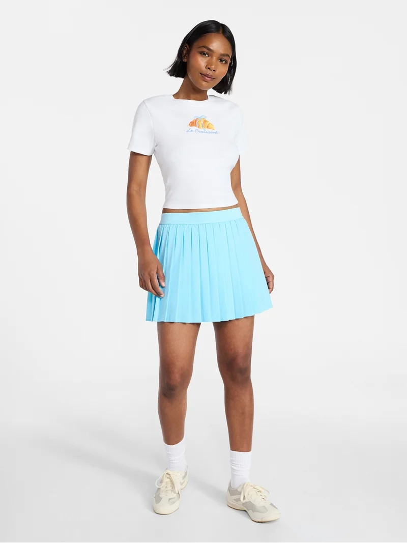No Boundaries Tennis Skort, Women's XXS-XXL | Walmart (US)