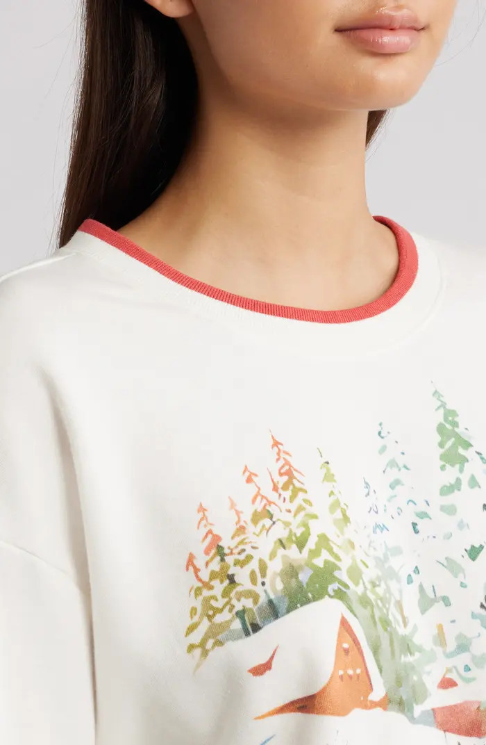 Let It Snow Graphic Sweatshirt | Nordstrom