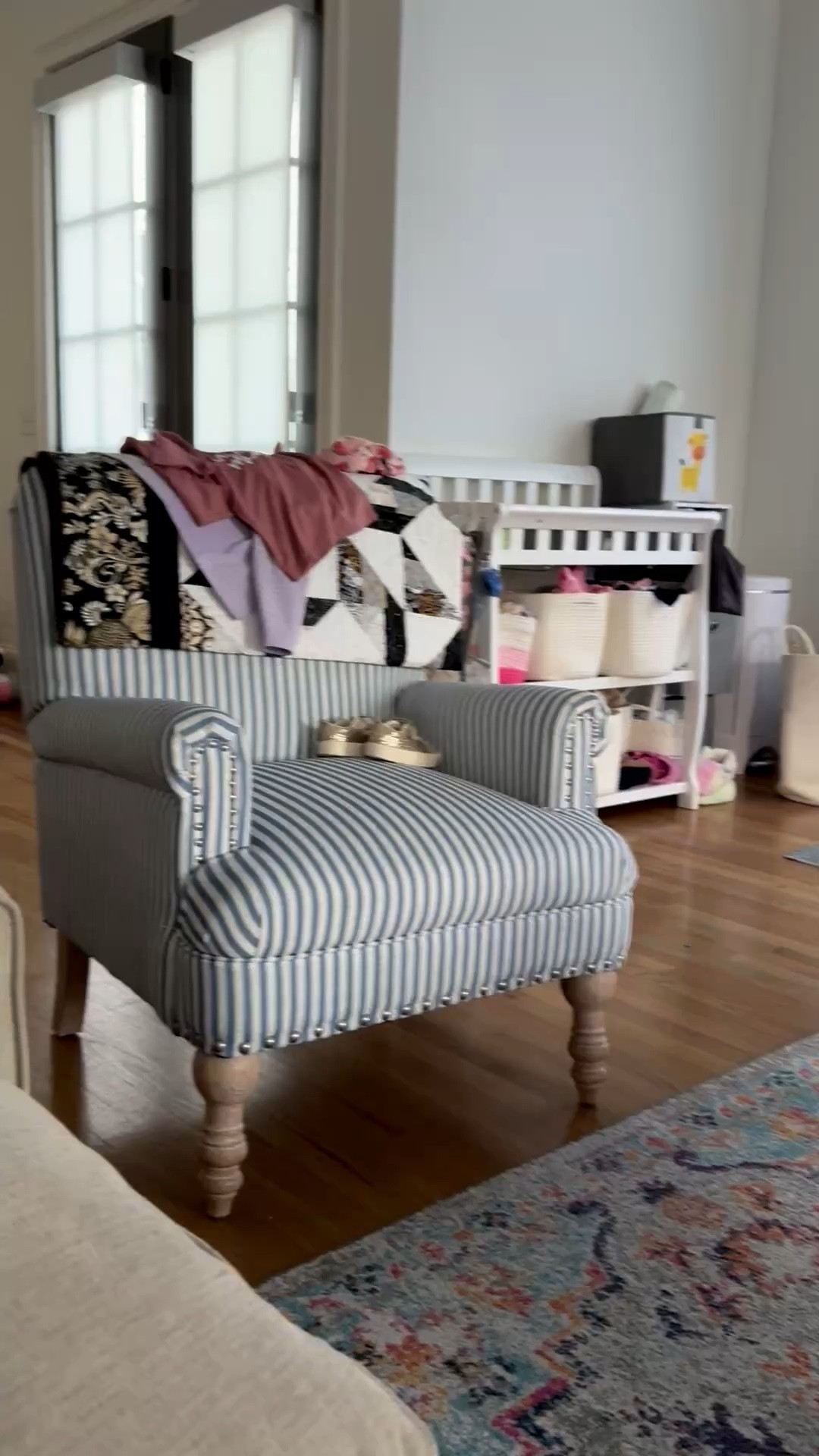 Classic stripes that go with everything 🤍 this accent chair instantly elevates any room and is actually so comfy too. I love the neutral tones and timeless look… one of those pieces that never goes out of style. Linking this exact chair plus similar options at different price points.

#ltkhome #accentchair #neutralhome #homedecorfinds #cozyhome #livingroominspo #targethome #amazonhome #classicstyle #interiordesignfinds

#LTKSeasonal #LTKHome #LTKmomlife