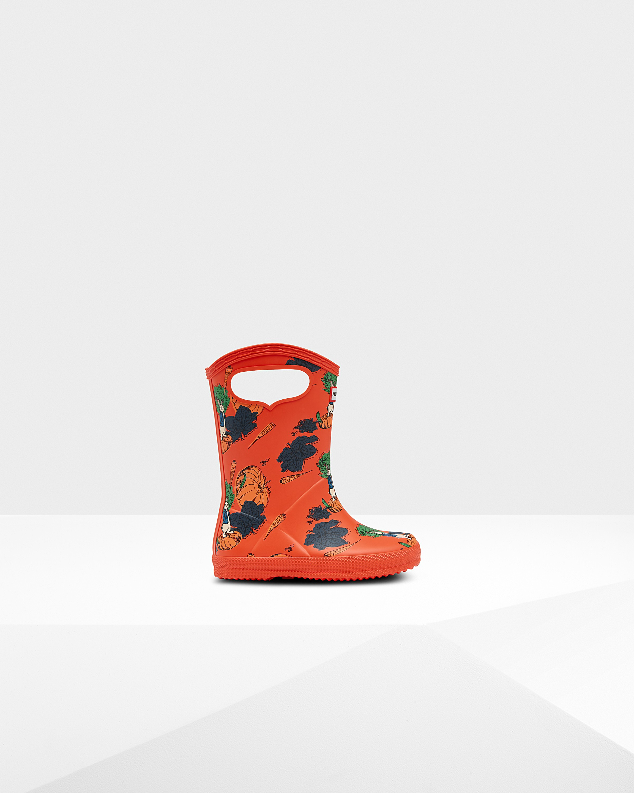 Original Kids First Peter Rabbit 2 Grab Handle Rain Boots: Sea fern green | Hunter (US and CA)