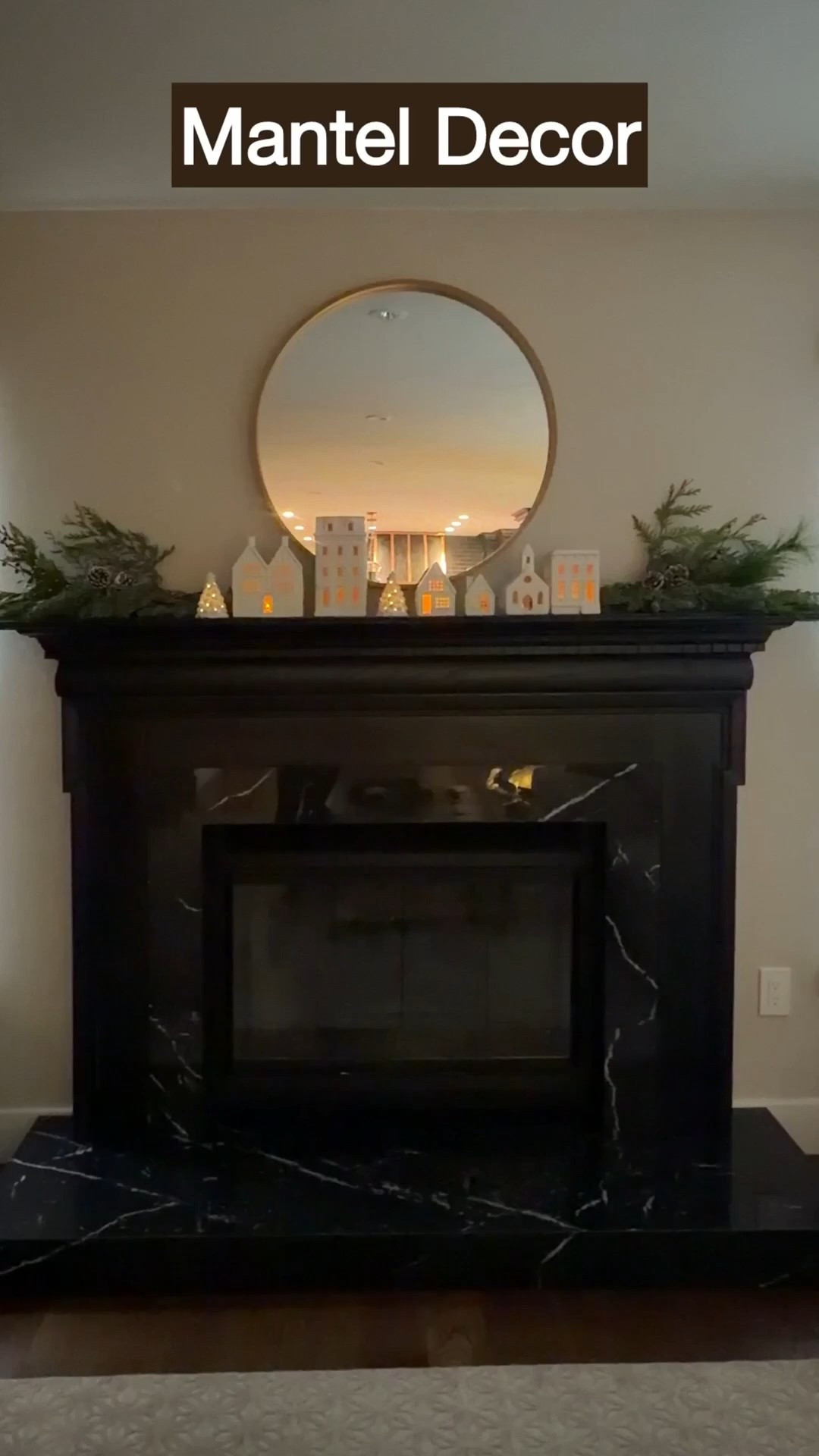 Mantel decor that instantly makes the room feel warm and festive. I kept this one simple with a mix of greenery, soft lighting, and neutral ceramic houses for an easy holiday look that feels cozy but still elevated. Everything here is linked so you can recreate this mantel style or mix in pieces you already have at home.

#LTKHome #LTKSeasonal #LTKHoliday