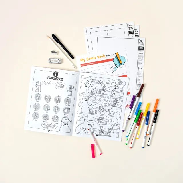 Create Your Own Comic Book Kit | UncommonGoods