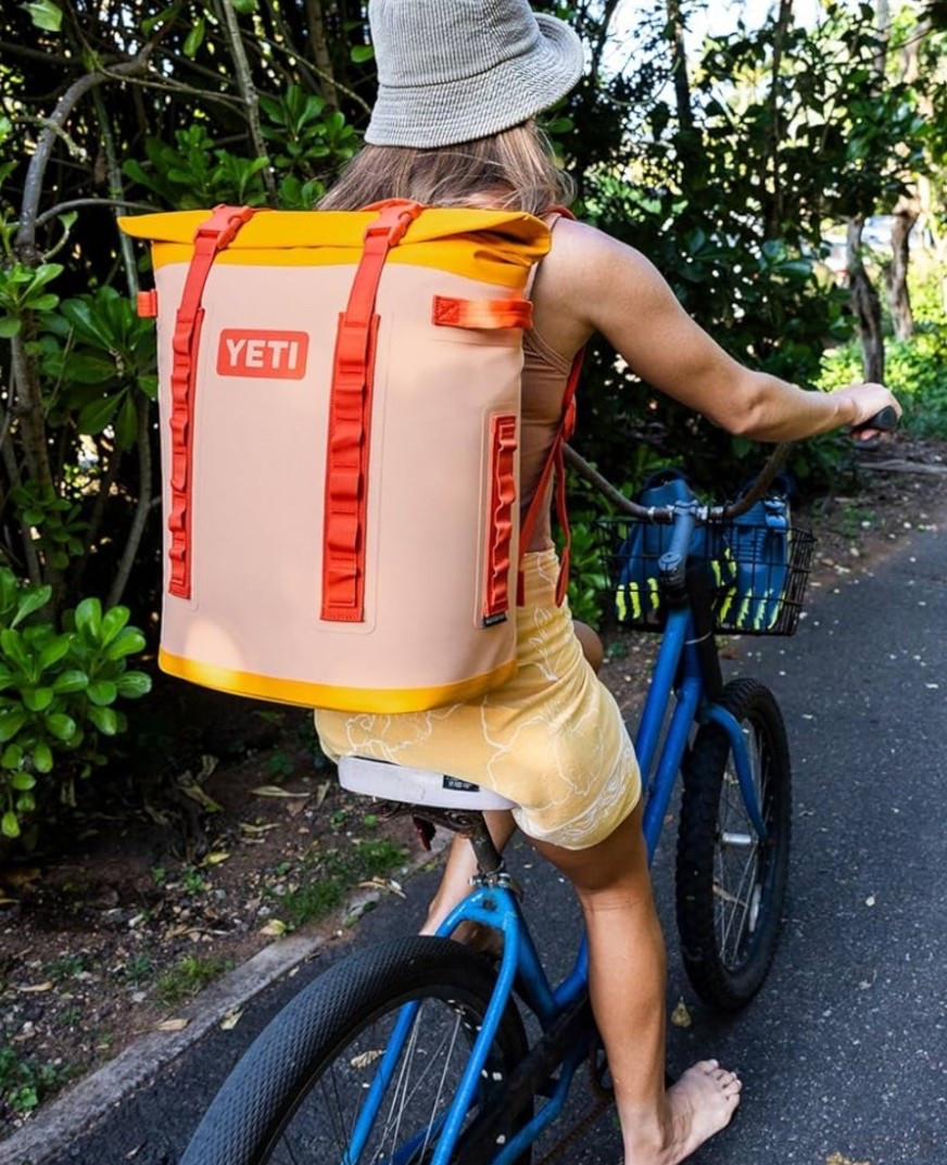 Your elevated essential for every adventure. 🧊 The Yeti Hopper M Series backpack cooler is made for BBQs, beach days, mountain escapes, and long lake afternoons when you want hands-free convenience without sacrificing performance. With soft-sided comfort and MagShield access for easy loading, it keeps drinks and snacks cold while you stay on the move. Rugged, sleek, and ready for anything. 

Shop now and upgrade every outing. 🚲 

#LTKActive #LTKfoodie #LTKSeasonal