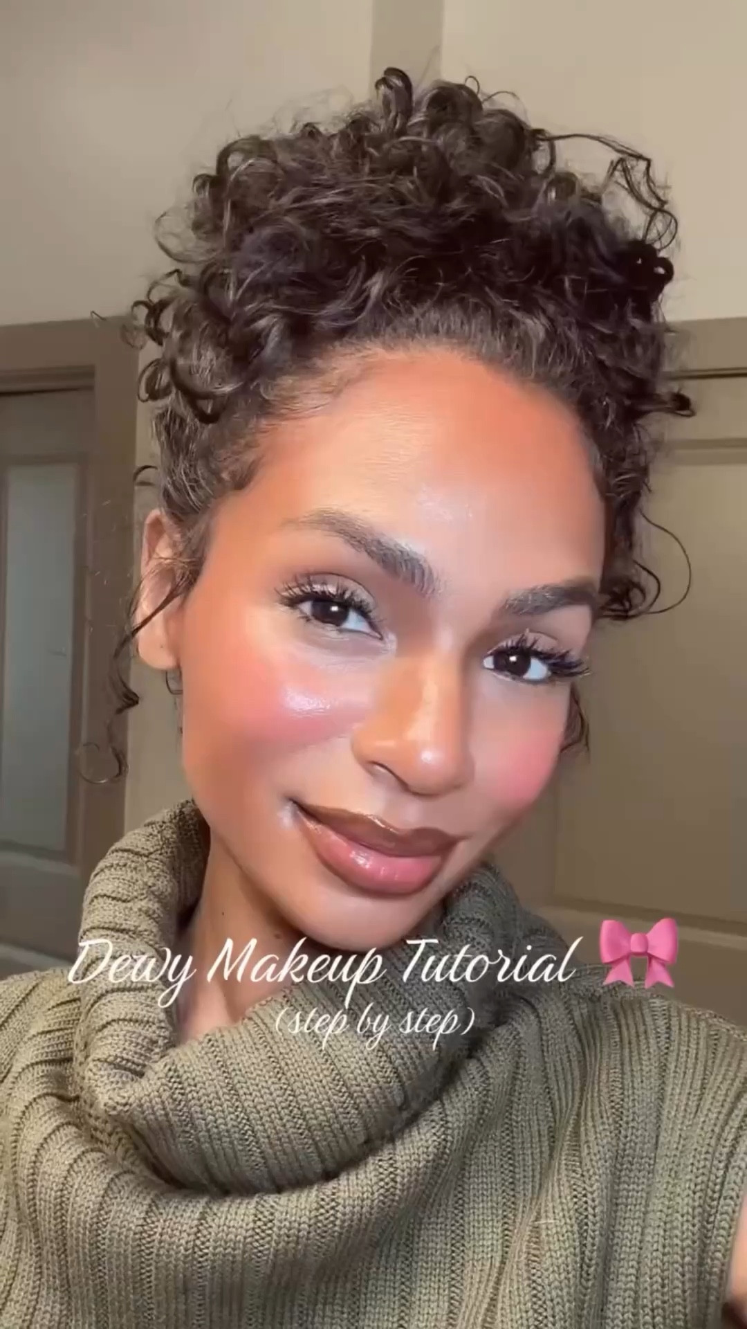 Glowing skin, soft glam, and that lit-from-within energy ✨💫

This is my go-to glowy makeup routine—the look that makes it seem like my skin is naturally radiant, hydrated, and effortlessly flawless. It’s soft, feminine, and perfect for those days when you want to look polished without doing too much.

My focus is always skin first:
	•	Deep hydration + a luminous primer for that glassy base
	•	Lightweight, dewy foundation that lets my skin breathe
	•	Brightening concealer to lift and awaken the face

Then we build the glow:
	•	Cream bronzer to softly sculpt and warm up the skin
	•	Liquid or cream blush for that natural flush
	•	Strategic highlighter on the high points—cheekbones, nose, inner corners

For the finishing touches:
	•	Fluffy, defined brows
	•	Soft, neutral eyes with a hint of shimmer
	•	Fluttery lashes for that effortless glam
	•	A glossy lip or hydrating nude that ties everything together

This routine is perfect for:
	•	Everyday soft glam
	•	Brunch, dates, or content days
	•	That “I woke up like this” energy

It’s all about enhancing, not masking—letting your natural beauty shine through while adding that extra glow ✨

Follow for more beauty routines, soft glam looks, and tips to help you show up as your most radiant, feminine self 💕

{makeup tutorial black girls, makeup tutorial soft glam, makeup for beginners, glowy makeup, glowy makeup tutorial, glowy makeup black girls, glowy makeup oily skin, glowy makeup products, glowy makeup routine, beauty creator, beauty influencer }

#LTKBeauty #LTKselfcare #LTKgrwm
