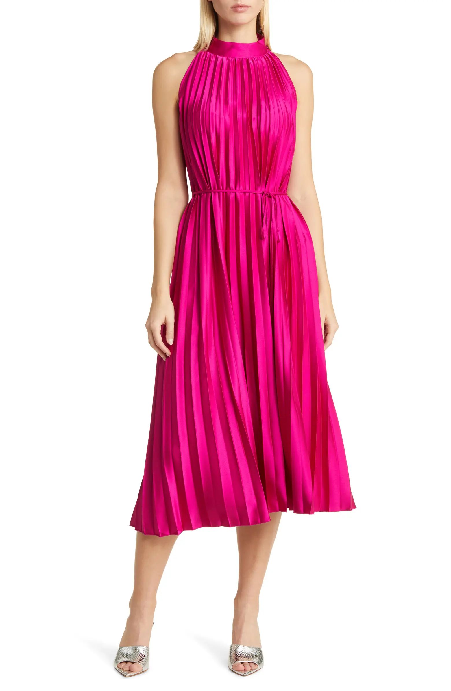 Sleeveless Pleated Dress | Nordstrom