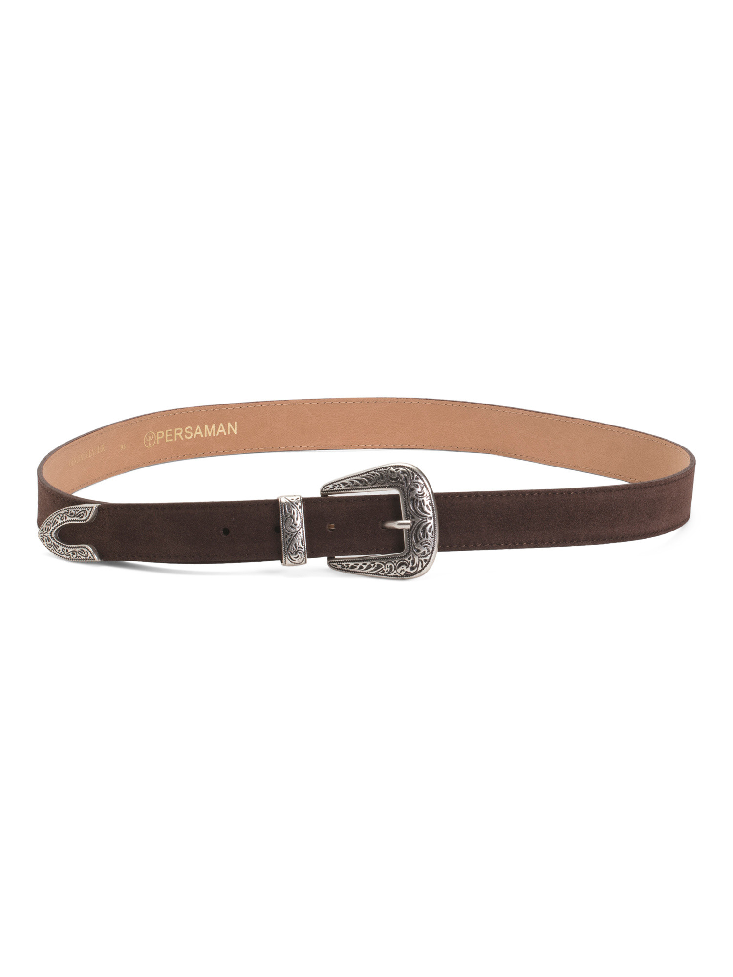 Made In Italy Suede Western Belt | TJ Maxx