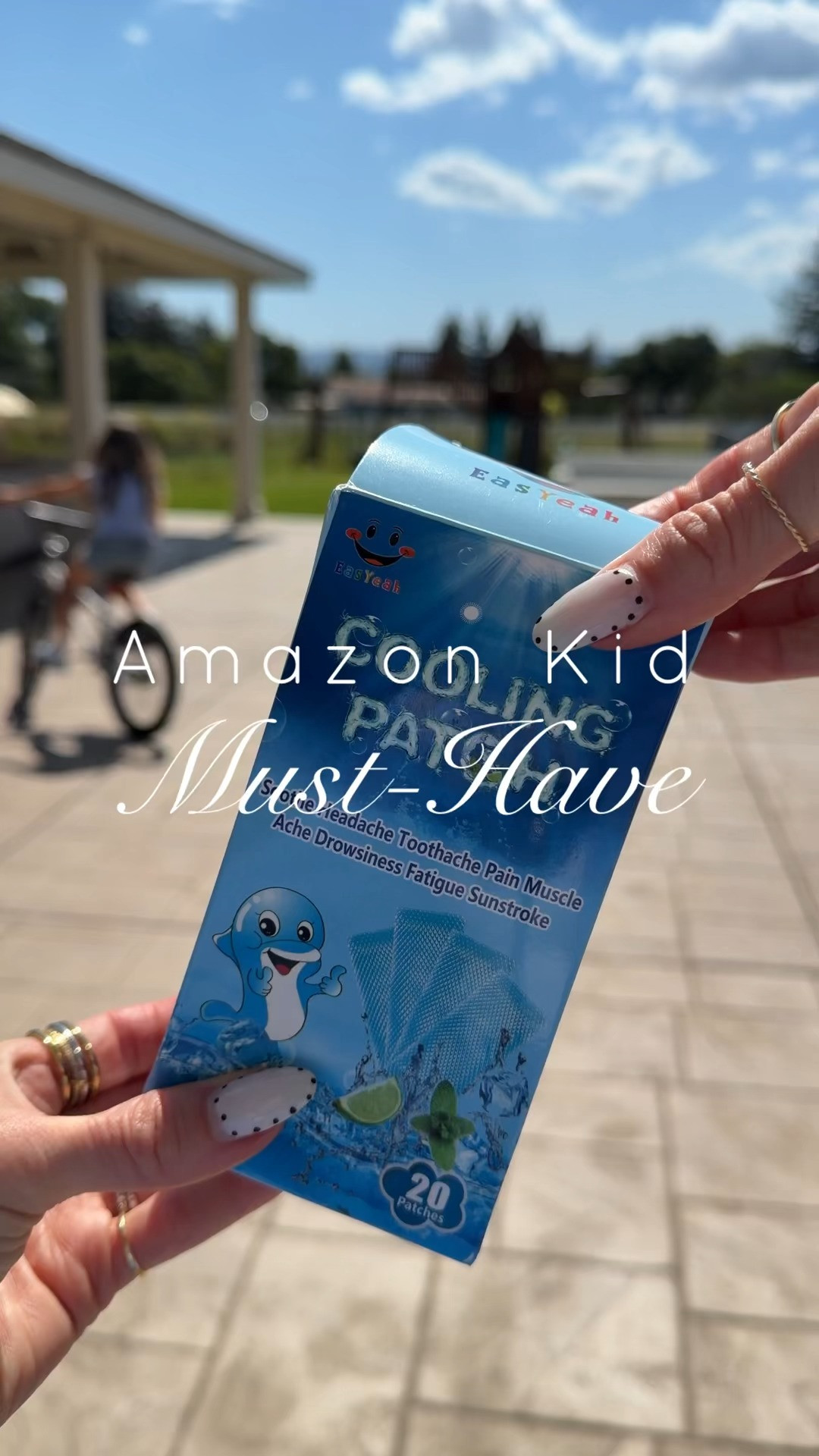Cooling patches for fever discomfort, pain relief or keeping one cool while outside on a warm day are topical gel-based patches designed to provide a soothing, cooling sensation on the skin, helping you feel more comfortable.  

 #LTKmomlife #LTKKids