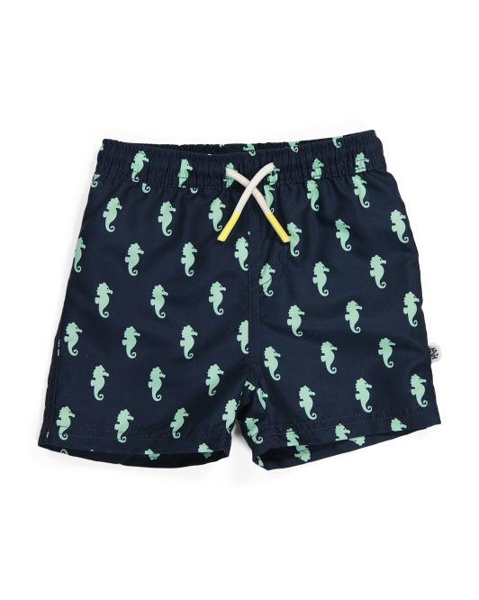 Little Boys Upf 50 Printed Swim Trunks | Boys' Swimsuits | Marshalls | Marshalls