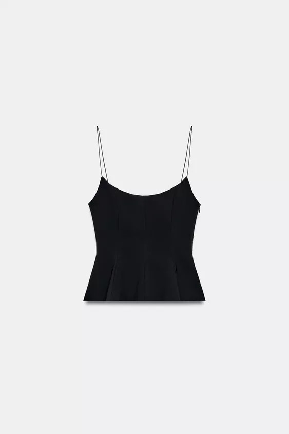 PEPLUM TOP | Zara AU