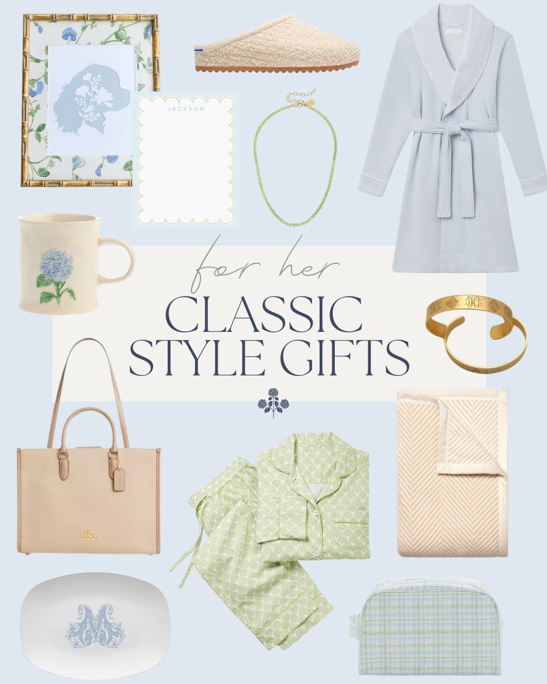 Classic style gifts for her from some of my favorite brands & small businesses! 

Gifts for her, gifts for mom, gifts for mother in law, preppy gifts, Grandmillennial gifts, stylish gifts, monogram gifts, custom gifts, personalized gifts

#LTKGiftGuide #LTKStyleTip