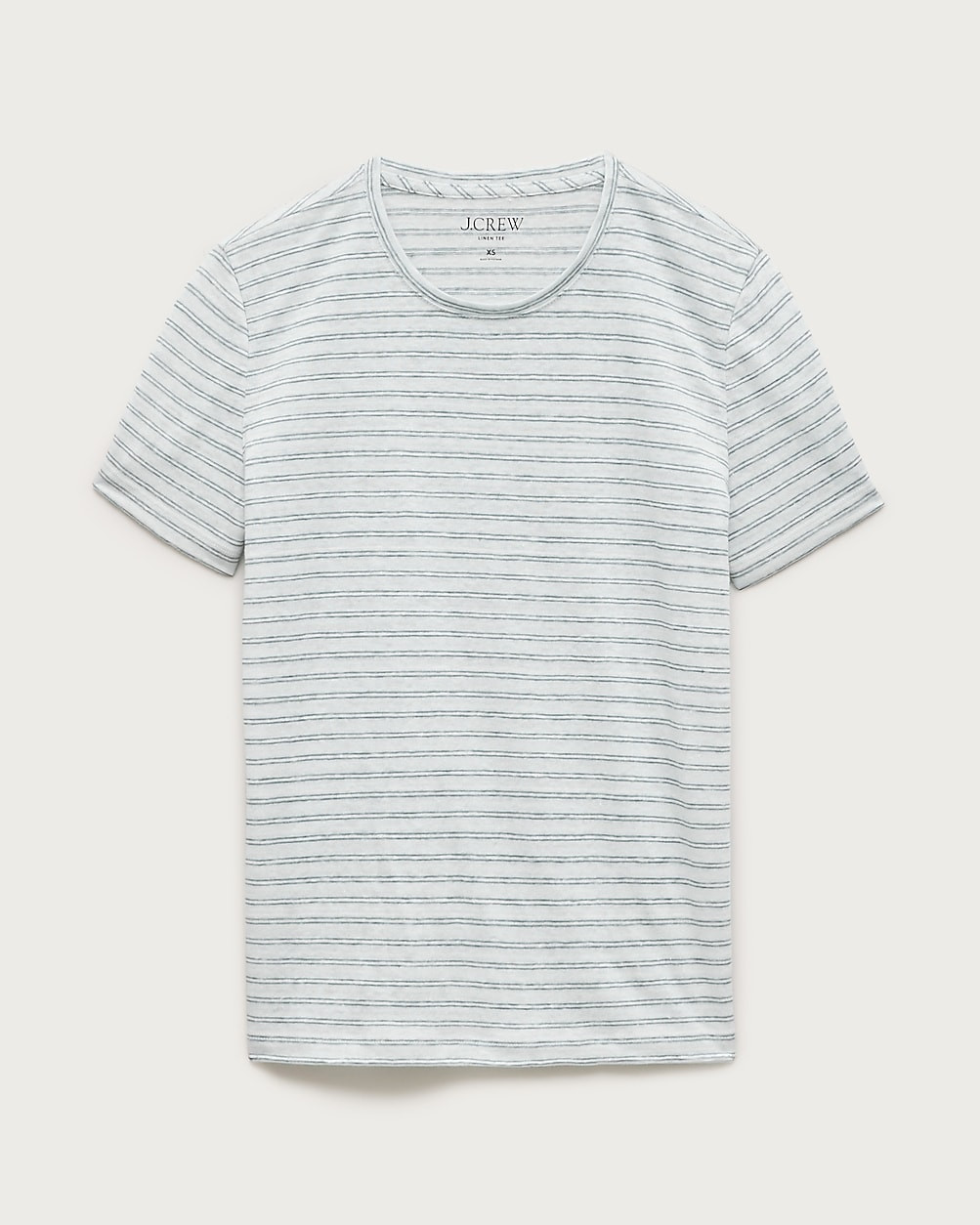 New relaxed linen T-shirt in stripe | J. Crew US