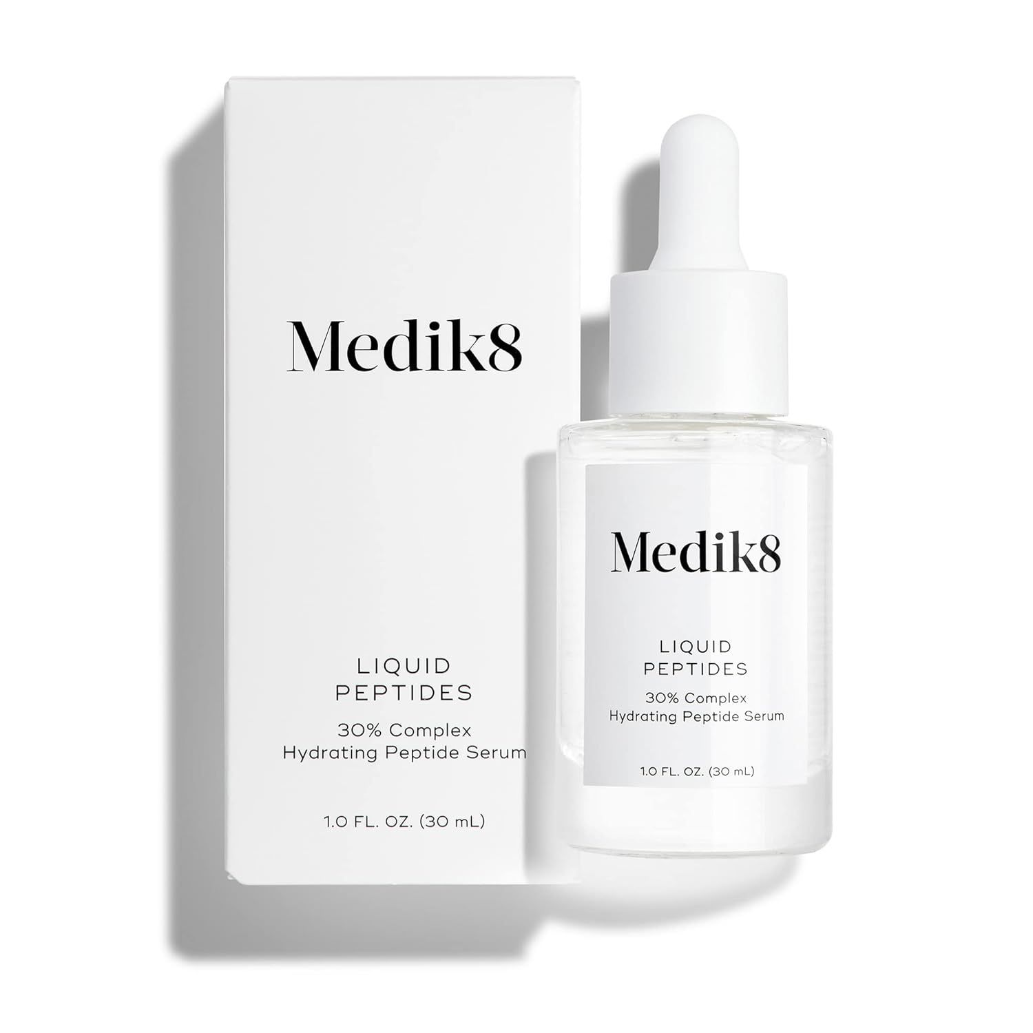 Amazon.com: Medik8 Liquid Peptides Hydrating Facial Serum - Targets Signs of Skin Aging - For Smo... | Amazon (US)