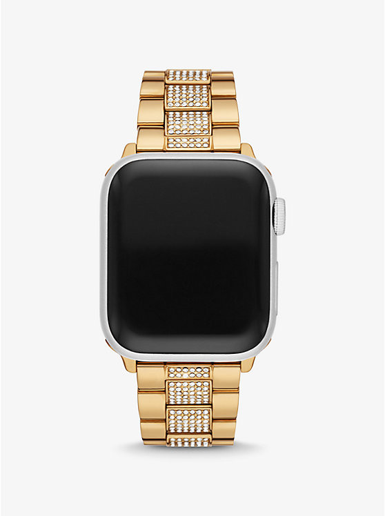 Michael Kors Pavé Gold-Tone Strap  | Michael Kors CA