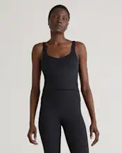 Ultra-Form V-Neck Cropped Tank | Quince