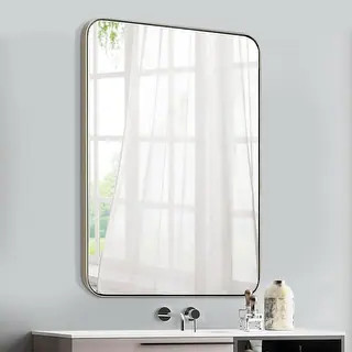 Mirror Trend Rathburn Metal Venetian Wall Mounted Mirror - Matte Black | Bed Bath & Beyond