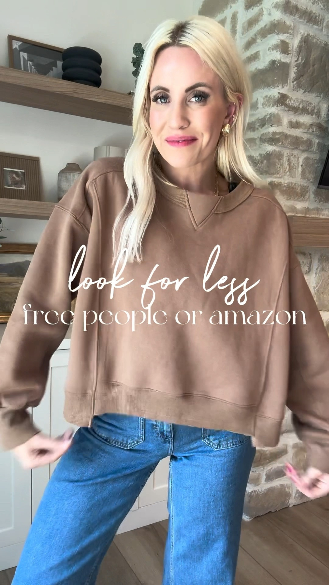 Amazon sweatshirt I could live in. It ends up on my body at least once a day. It’s comfortable, oversized and washes well!!!! I have linked two different brands because I have both and love them. Size M And has an oversized fit! Comes in several colors and is the perfect layer with jeans and leggings.
.
#fyp #reelitfeelit #amazonfashion #amazon #grwm #size4 #size6 #size8. #affordablefashion #outfit #daily #grwm #casualstyle #momstyle #momfinds 

#LTKfindsunder100 #LTKfindsunder50 #LTKstyletip