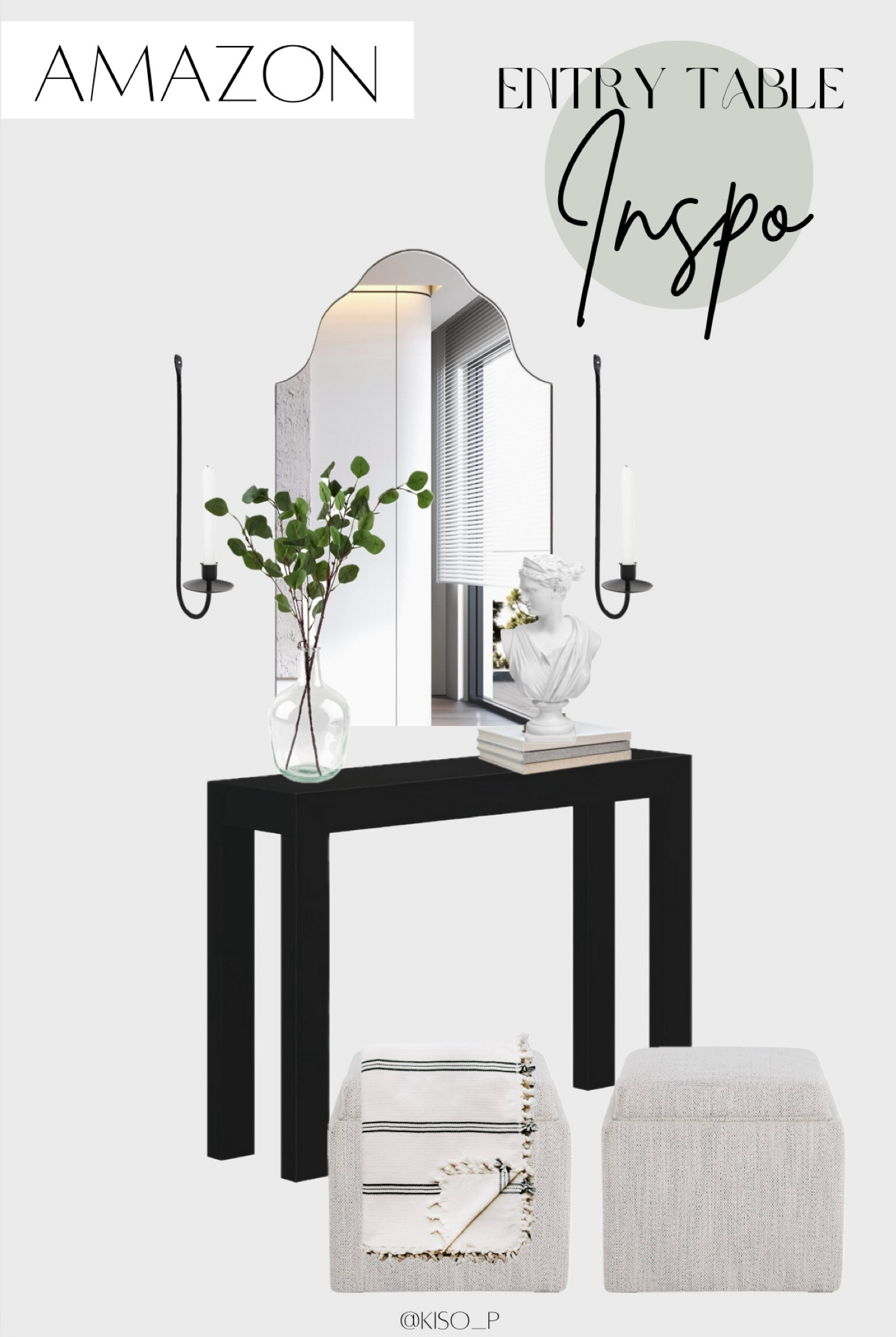 Amazon Entry table Inspo/ Affordable entry table decor/ Entry table decor ideas/ Modern entry table decor/ Home decor

#LTKhome #LTKfindsunder100 #LTKstyletip