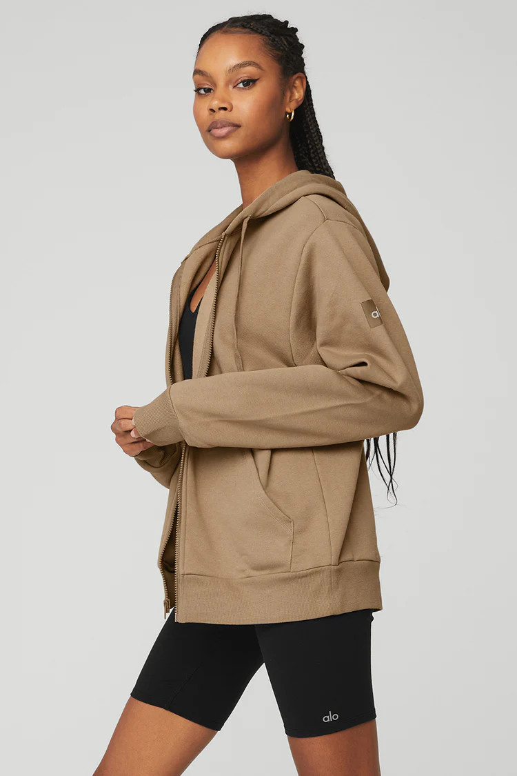 Everyday Full Zip Hoodie | Alo Yoga (US)