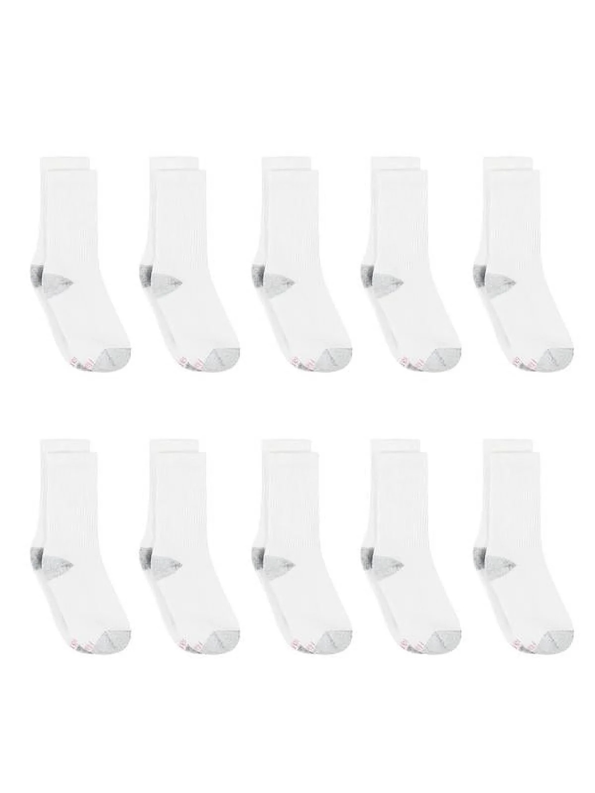 Hanes Women's Cool Comfort Crew Socks, 10-Pair Value Pack - Walmart.com | Walmart (US)