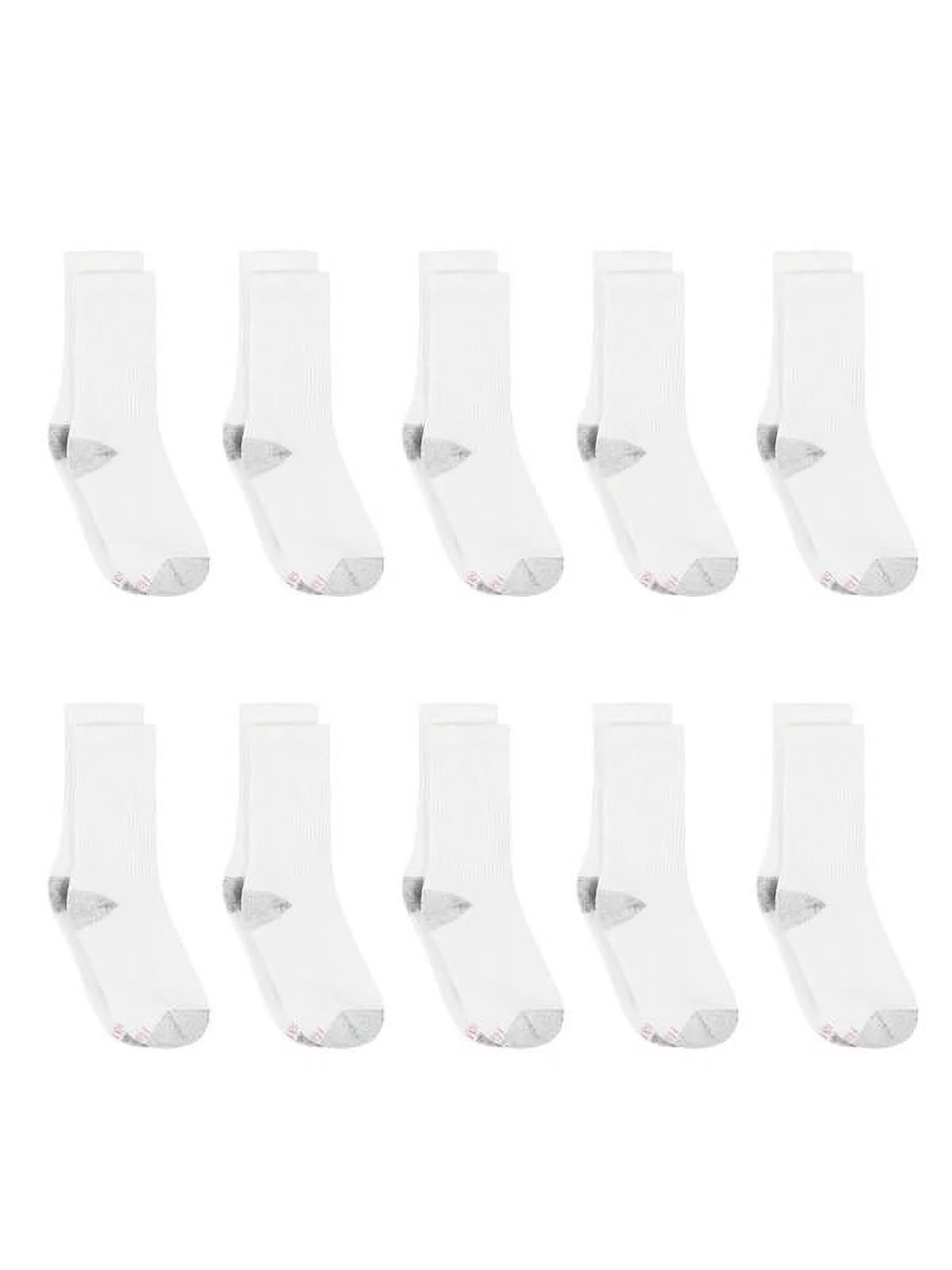 Hanes Women's Cool Comfort Crew Socks, 10-Pair Value Pack | Walmart (US)
